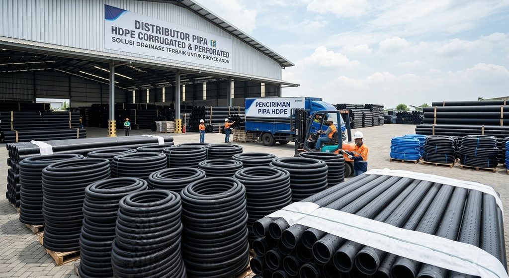Distributor Pipa HDPE Corrugated Surabaya